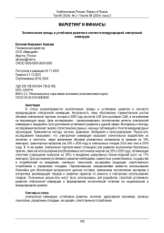 Экологические тренды и устойчивое развитие в контексте международной электронной  коммерции