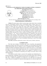 ACOUSTICAL LOW-FREQUENCY IMPACTS INSIDE NATURAL CLOUDS TO GET PRECIPITATION ENHANCEMENT