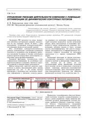 УПРАВЛЕНИЕ РИСКАМИ ДЕЯТЕЛЬНОСТИ КОМПАНИИ С ПОМОЩЬЮ ОПТИМИЗАЦИИ ЕЕ ДИНАМИЧЕСКИХ КОНТУРНЫХ ПОТОКОВ