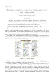 МЕТОДЫ И АЛГОРИТМЫ ПОСТРОЕНИЯ ОПТИМАЛЬНОГО ПУТИ