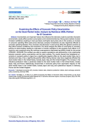 EXAMINING THE EFFECTS OF ECONOMIC POLICY UNCERTAINTIES ON THE STOCK MARKET INDEX: ANALYSIS BY NONLINEAR ARDL METHOD FOR G7 COUNTRIES