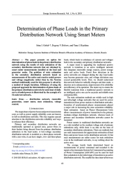 Determination of Phase Loads in the Primary Distribution Network Using Smart Meters