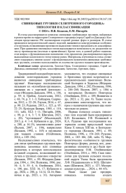 СВИНЦОВЫЕ ГРУЗИКИ СЕЛИТРЕННОГО ГОРОДИЩА: ТИПОЛОГИЯ И КЛАССИФИКАЦИЯ