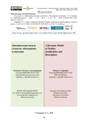 Динамическая модель устности: обоснование и описание