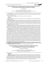 Роль инфекционных заболеваний нижних дыхательных путей в патогенезе ишемического инсульта (обзор)