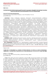 ФОРМИРОВАНИЕ ПРОФЕССИОНАЛЬНОЙ КУЛЬТУРЫ БУДУЩИХ ОФИЦЕРОВ РОСГВАРДИИ: ВЫЗОВЫ ТЕХНОЛОГИЧЕСКОЙ ТРАНСФОРМАЦИИ И ПУТИ ИХ ПРЕОДОЛЕНИЯ