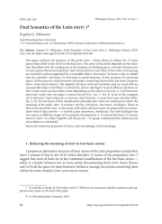 DUAL SEMANTICS OF THE LATIN INTER(-)