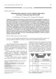 Формирование охранного кольца лавинного фотодиода на основе гетероструктуры InGaAs/InP