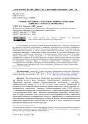УРОВНИ СТРУКТУРНО-СЕМАНТИЧЕСКОЙ ИНТЕРПРЕТАЦИИ АББРЕВИАТУР НОСИТЕЛЯМИ ЯЗЫКА