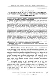 ITERATIVE TUNING OF TREE-ENSEMBLE-BASED MODELS' PARAMETERS USING BAYESIAN OPTIMIZATION FOR BREAST CANCER PREDICTION
