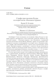 Строфа-прославление Будды из второй песни «Бхагавата-пураны»