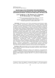 ПОДХОДЫ К ПОСТРОЕНИЮ ПРЕДИКТИВНЫХ СИСТЕМ КОНТРОЛЯ ВЫБРОСОВ ДЛЯ СОВРЕМЕННЫХ ПРОМЫШЛЕННЫХ ТЕХНОЛОГИЧЕСКИХ ПРОЦЕССОВ