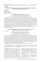 СРАВНЕНИЕ ЭФФЕКТИВНОСТИ НЕЙРОННЫХ СЕТЕЙ ПО УЛУЧШЕНИЮ РАЗРЕШЕНИЯ ИЗОБРАЖЕНИЙ ДОРОЖНОЙ ПОВЕРХНОСТИ