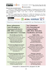 Новые урбанонимы Санкт-Петербурга и Ленинградской области (2002–2024): мотивация, классификация и тенденции