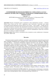 СООТНОШЕНИЕ ПОЛОВ И ПЛОДОВИТОСТЬ САМОК OITHONA DAVISAE FERRARI AND ORSI, 1984 (COPEPODA, OITHONIDAE) В ПРИБРЕЖНЫХ ВОДАХ ЧЁРНОГО МОРЯ