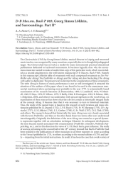 D-B MUS. MS. BACH P 803, GEORG SIMON LÖHLEIN, AND SURROUNDINGS. PART II