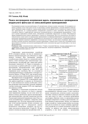 ПОИСК ЭКСТРЕМУМОВ НАПРЯЖЕНИЯ ВДОЛЬ ЗАЗЕМЛЕННЫХ ПРОВОДНИКОВ МОДАЛЬНОГО ФИЛЬТРА СО СВЯЗЫВАЮЩИМИ ПРОВОДНИКАМИ