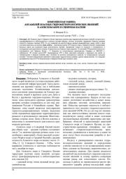 КОМПЛЕКСНАЯ ОЦЕНКА АНСАМБЛЕЙ ОПАСНЫХ ГИДРОМЕТЕОРОЛОГИЧЕСКИХ ЯВЛЕНИЙ В АЗОВСКОМ МОРЕ И СЕВЕРНОМ КАСПИИ