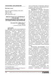 ФИНАНСОВАЯ СОСТАВЛЯЮЩАЯ СТРАТЕГИИ ИННОВАЦИОННОЙ ДЕЯТЕЛЬНОСТИ ПРОМЫШЛЕННЫХ ПРЕДПРИЯТИЙ