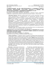 СРАВНИТЕЛЬНЫЙ АНАЛИЗ ФИКСИРОВАННОГО И ИНДИВИДУАЛЬНОГО МЕТОДОВ ОПРЕДЕЛЕНИЯ ЛАКТАТНЫХ ПОРОГОВ В ОЦЕНКЕ ЗОН ЭНЕРГООБЕСПЕЧЕНИЯ У ЛЫЖНИКОВ-ГОНЩИКОВ 13-16 ЛЕТ