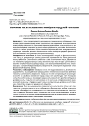 Молчание как высказывание: мембрана городской топологии