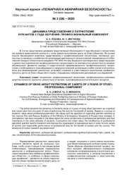 ДИНАМИКА ПРЕДСТАВЛЕНИЙ О ПАТРИОТИЗМЕ КУРСАНТОВ 3 ГОДА ОБУЧЕНИЯ: ПРОФЕССИОНАЛЬНЫЙ КОМПОНЕНТ