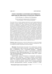 АНАЛИЗ ТЕНДЕНЦИИ К УВЕЛИЧЕНИЮ МАССОГАБАРИТНЫХ ХАРАКТЕРИСТИК ПРИКЛАДНЫХ КОСМИЧЕСКИХ АППАРАТОВ