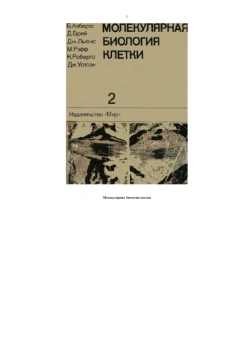 Молекулярная биология клетки: в 3-х т. т.2