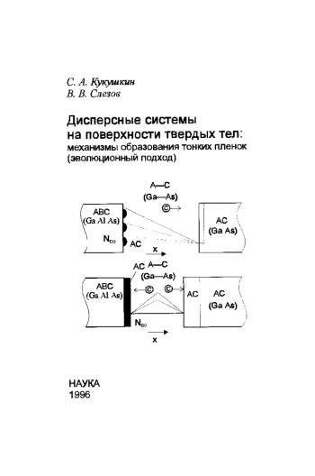 Дисперсные системы на поверхности твердых тел (эволюционный подход)