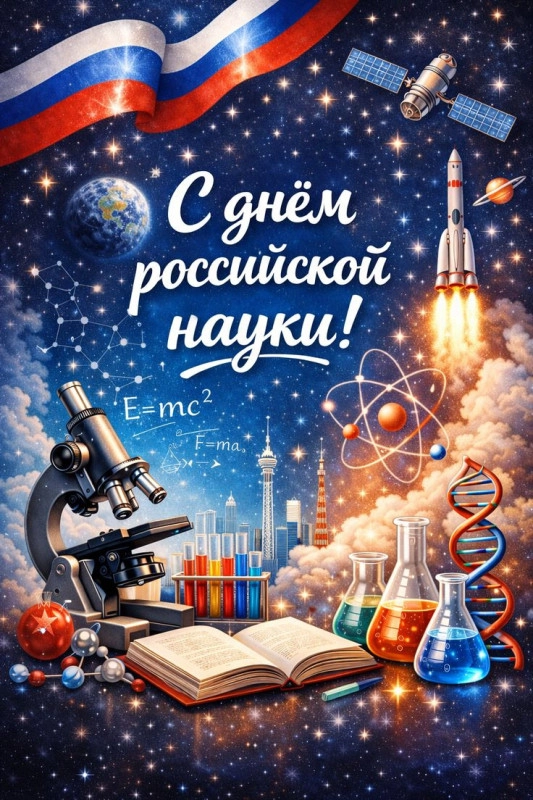 С Днем российской науки