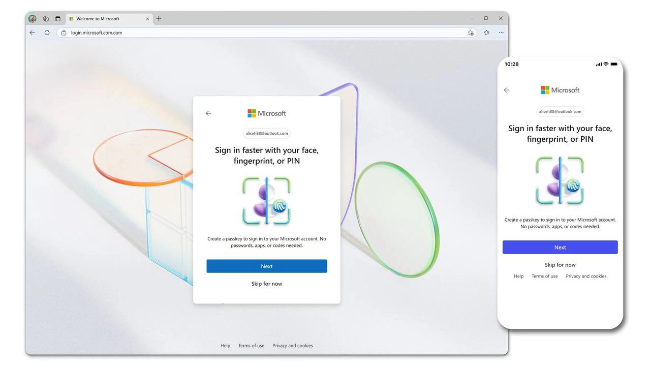Пароли уходят в прошлое: Microsoft анонсировала новую систему безопасности