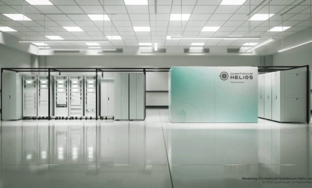 Компания Quantinuum представила самый мощный в мире квантовый компьютер Helios