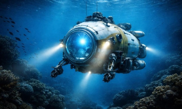 Китай завершил проектирование первого глубоководного туристического батискафа для погружений в «Полуночную зону»