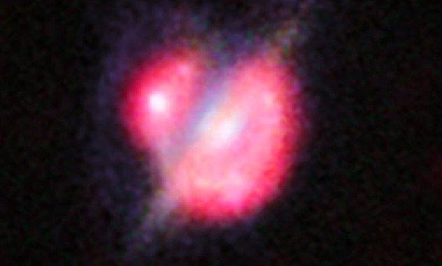 Астрономы обнаружили самый яркий и далекий космический лазер во Вселенной